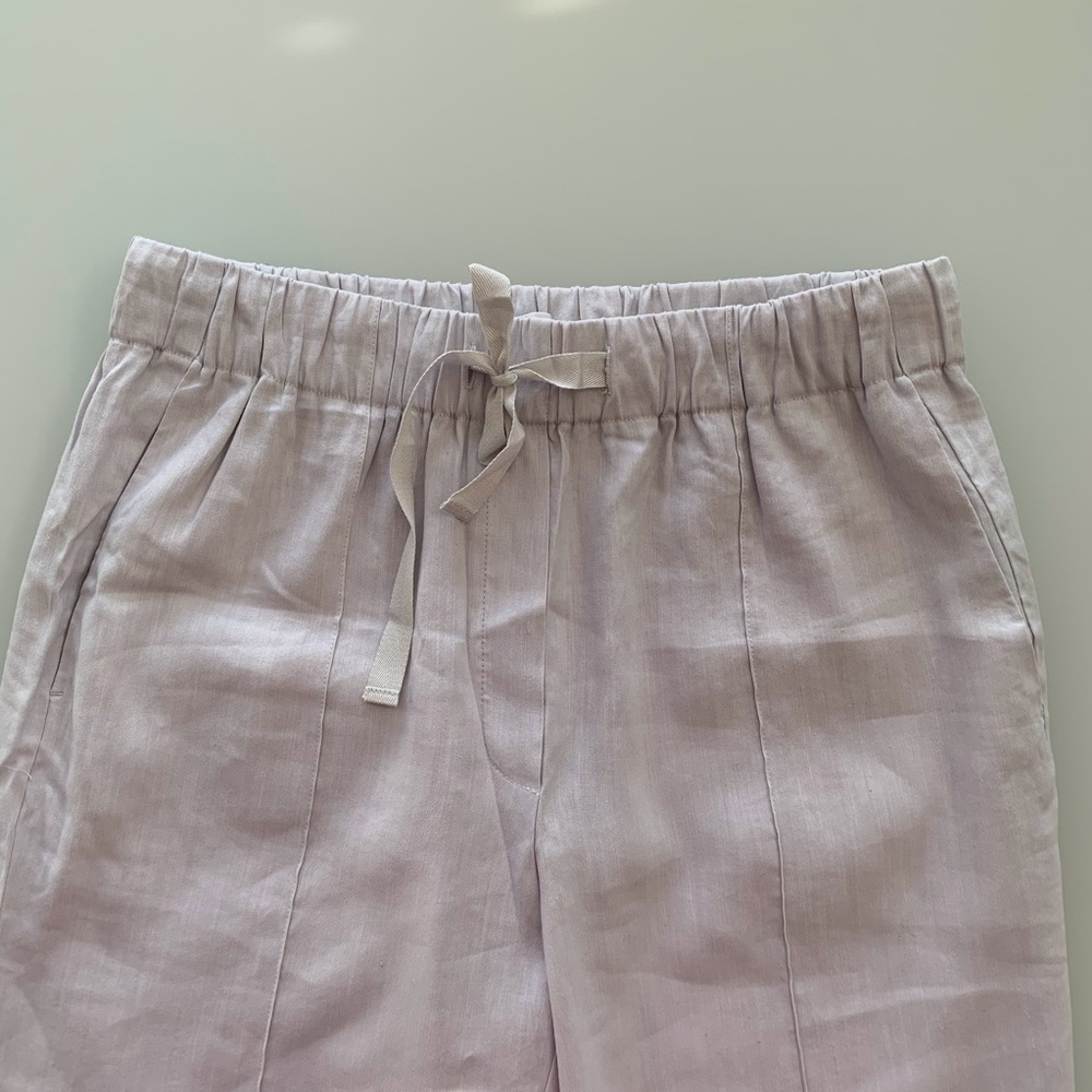 BABATON Cropped light grey pants